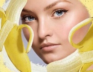 bananenmasker voor gezichtsverjonging cody